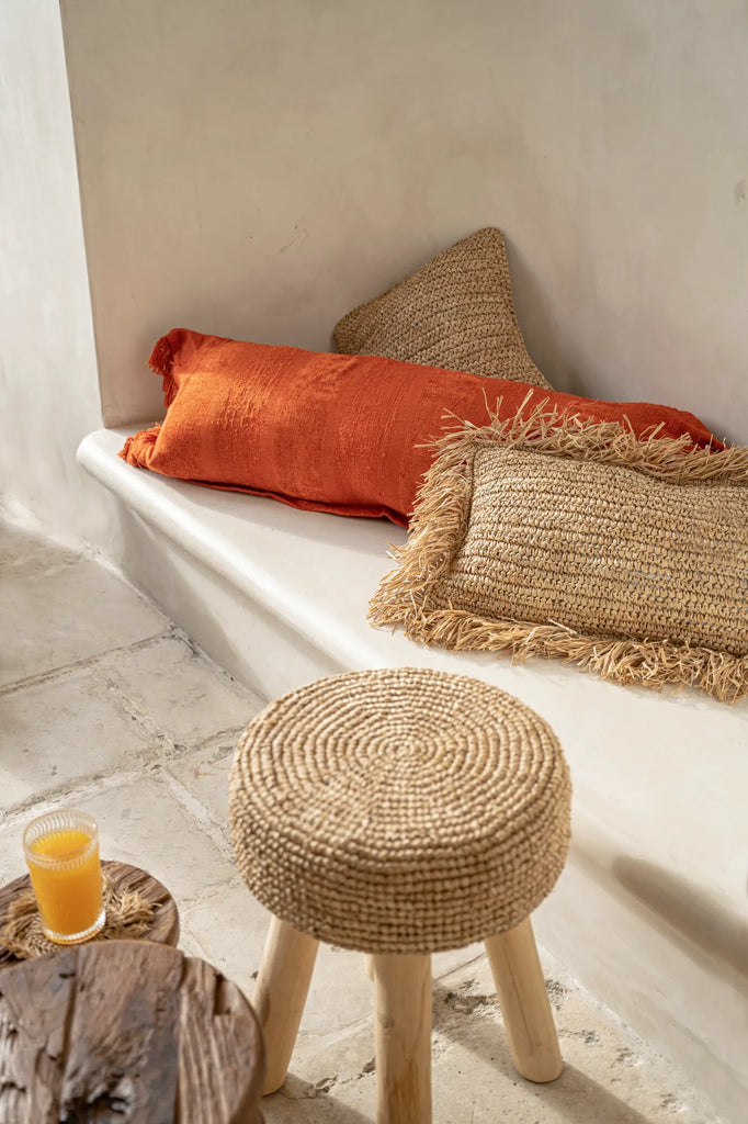The Oh My Gee Cushion Cover - Rust Velvet - 35x100_40